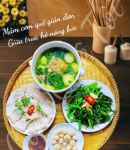 Trải nghiệm bữa cơm mộc mạc, ấm cúng tại không gian đậm chất quê